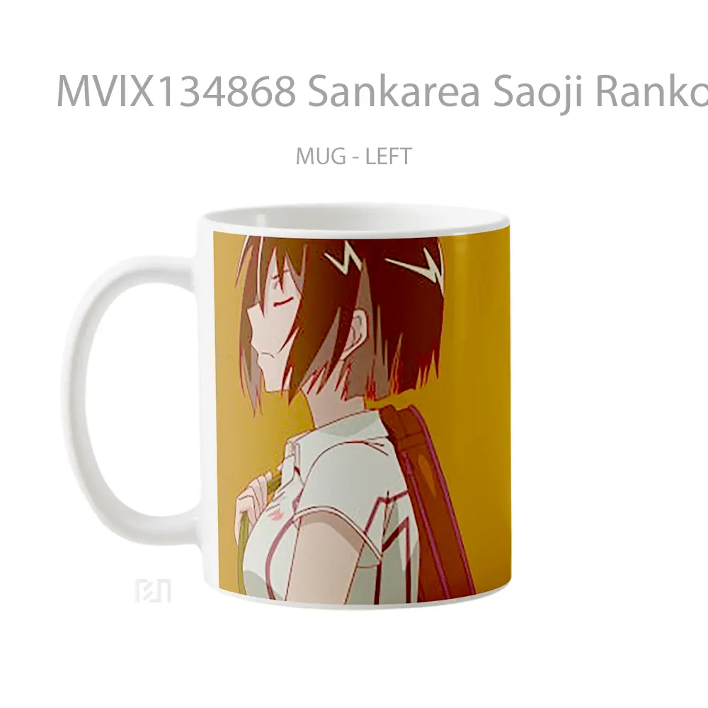 Mug Sankarea Saoji Ranko Gelas Keramik Unik - All-side / Desain