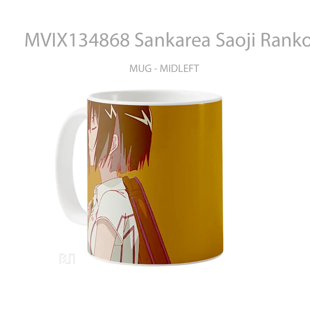 Mug Sankarea Saoji Ranko Gelas Keramik Unik - All-side / Desain