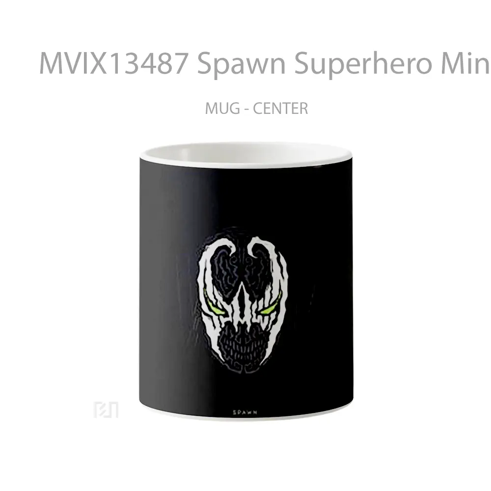 Mug Spawn Superhero Minimalist Gelas Superhero