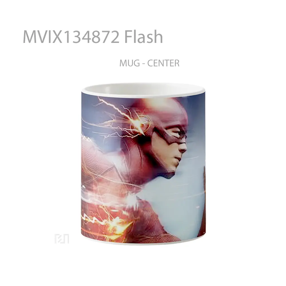 Mug Flash Gelas Superhero