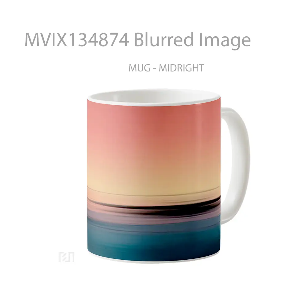 Mug Blurred Image Gelas Keramik Unik - All-side / Desain