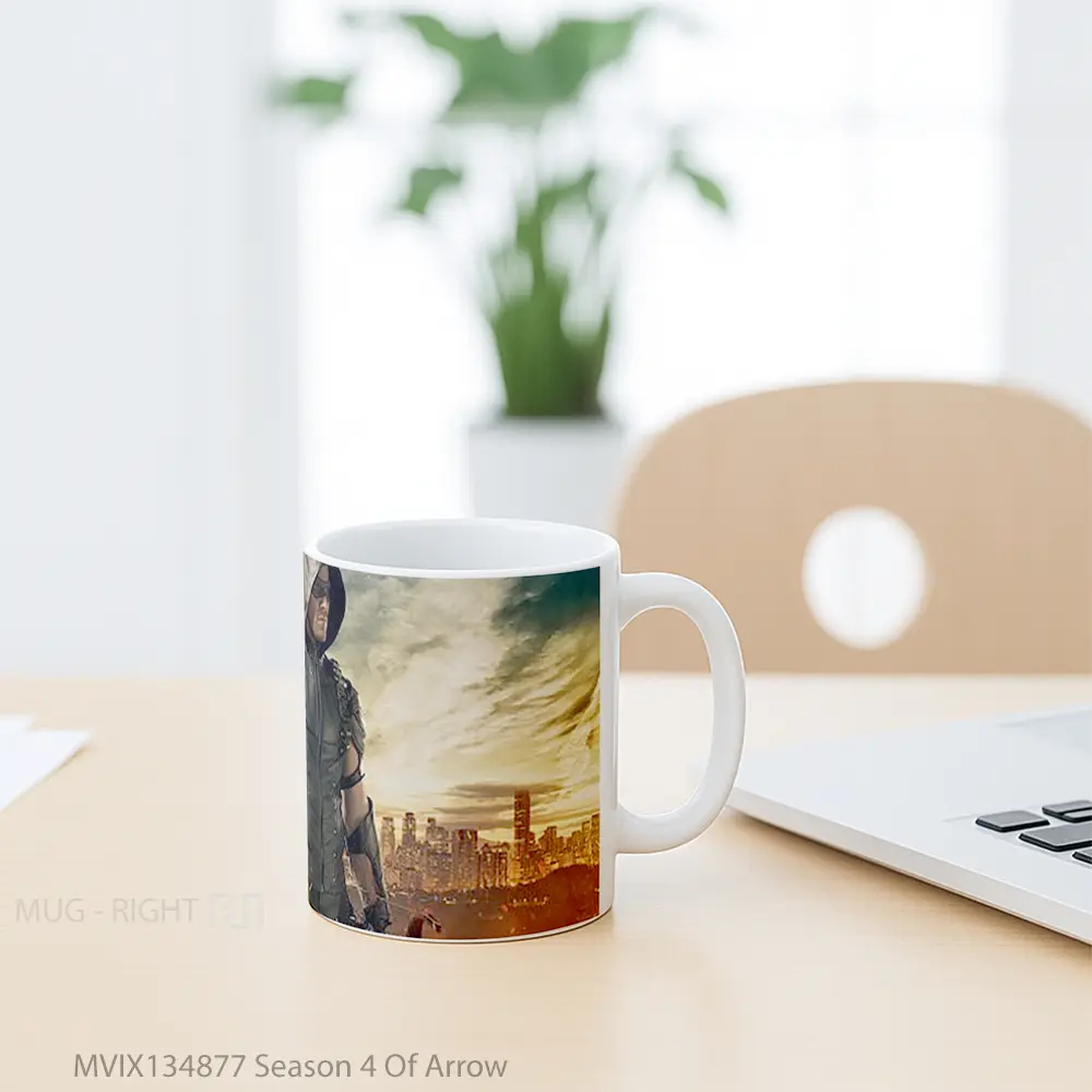 Mug Season 4 Of Arrow Gelas Keramik Unik - All-side / Desain