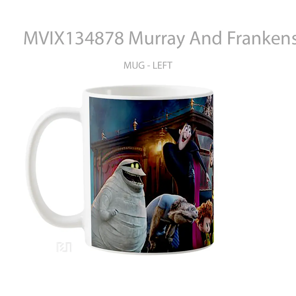Mug Murray And Frankenstein Hotel Transylvania Gelas Keramik Unik - All-side / Desain