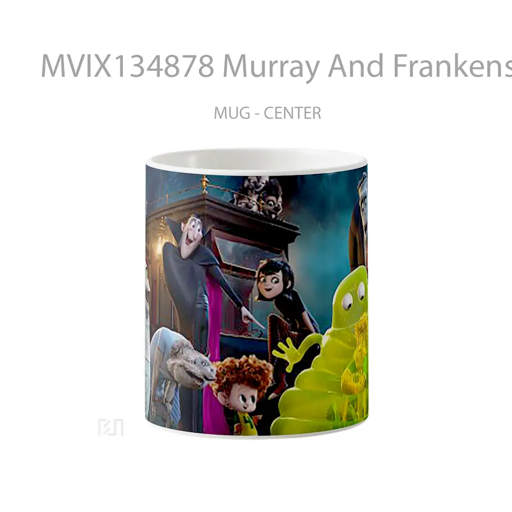 Mug Murray And Frankenstein Hotel Transylvania Gelas Keramik Unik