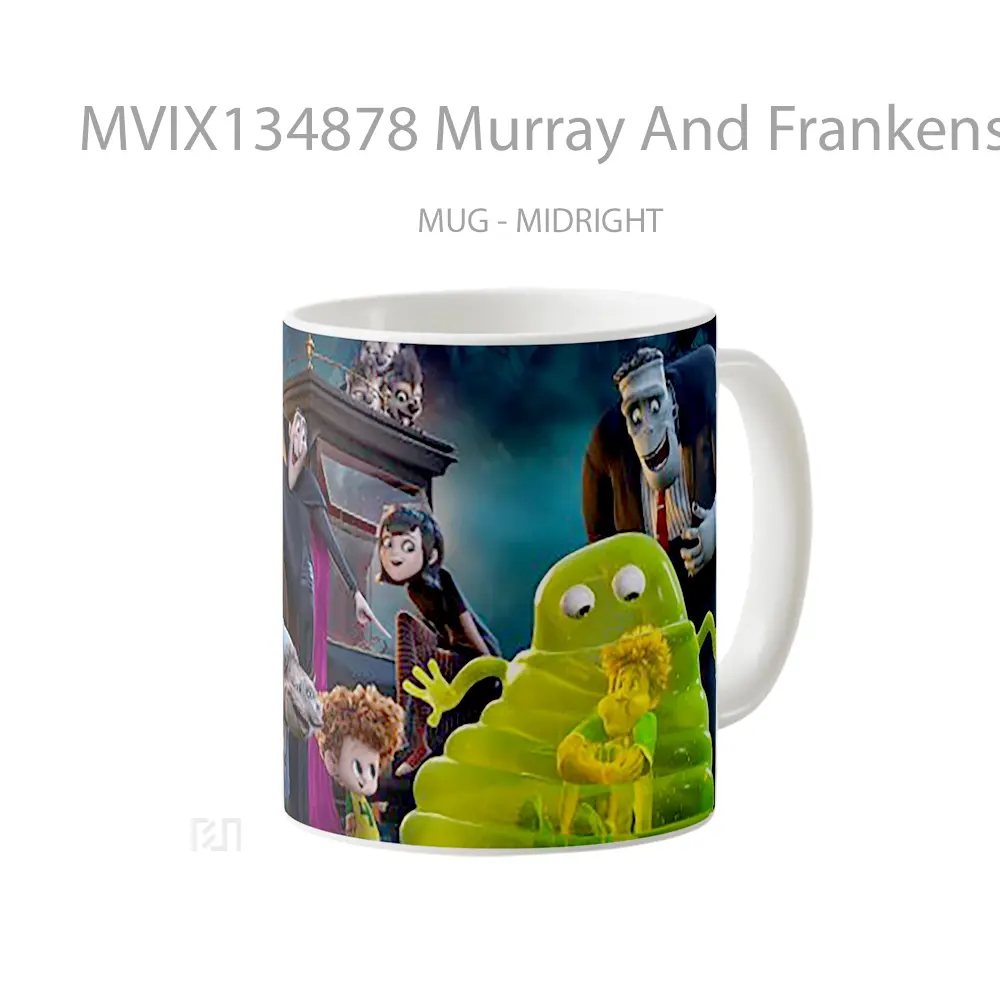 Mug Murray And Frankenstein Hotel Transylvania Gelas Keramik Unik - All-side / Desain