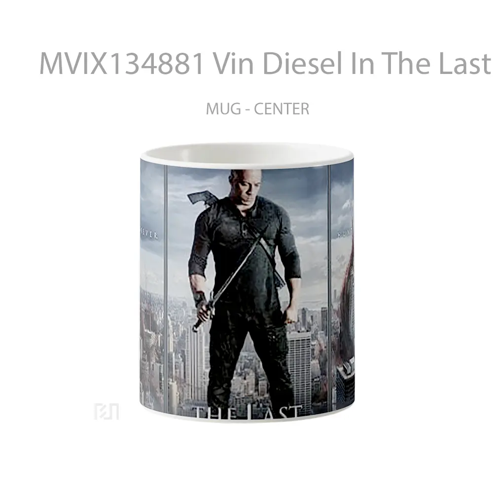Mug Vin Diesel In The Last Witch Hunter Gelas Fantasi