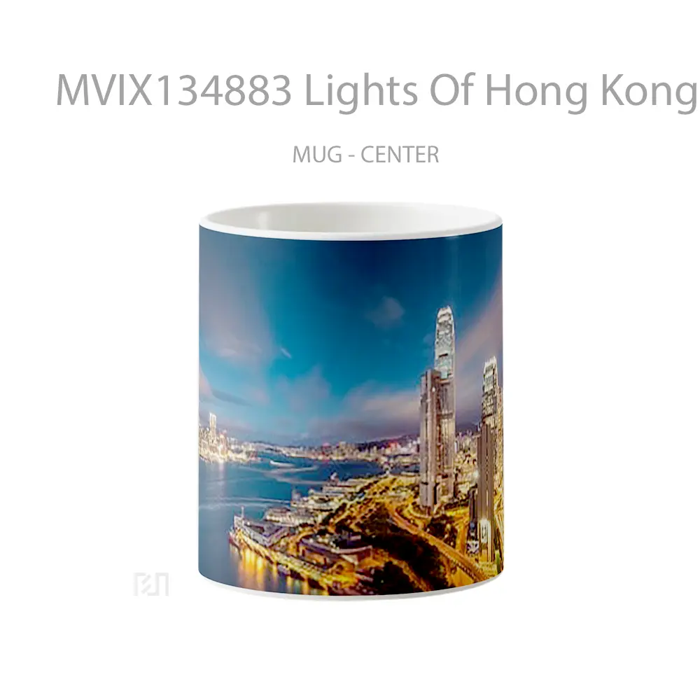 Mug Lights Of Hong Kong Gelas Keramik Unik