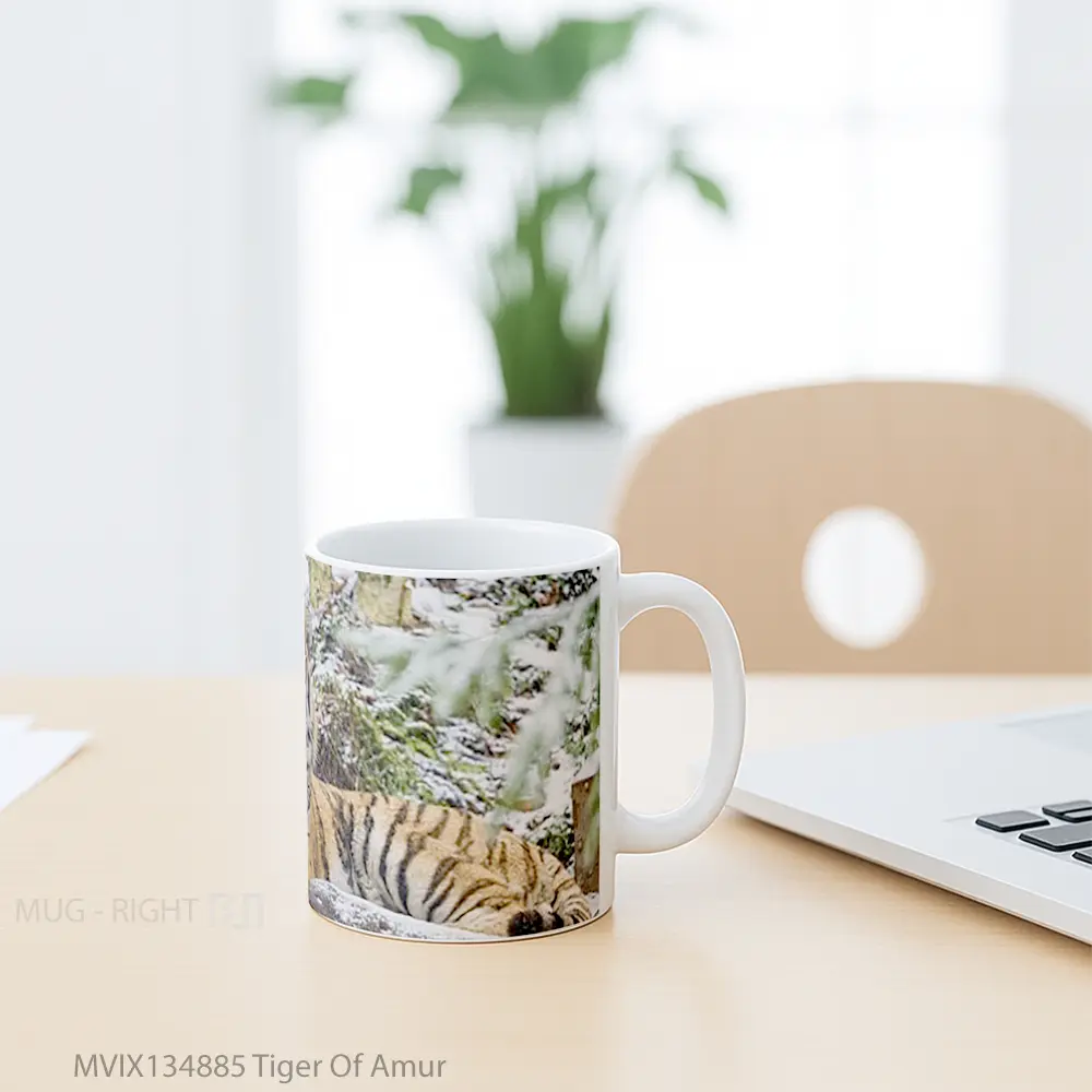 Mug Tiger Of Amur Gelas Hewan Lucu - All-side / Desain