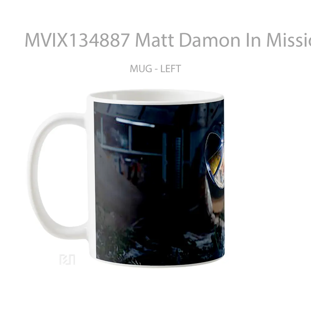 Mug Matt Damon In Mission Rescue Gelas Keramik Unik - All-side / Desain