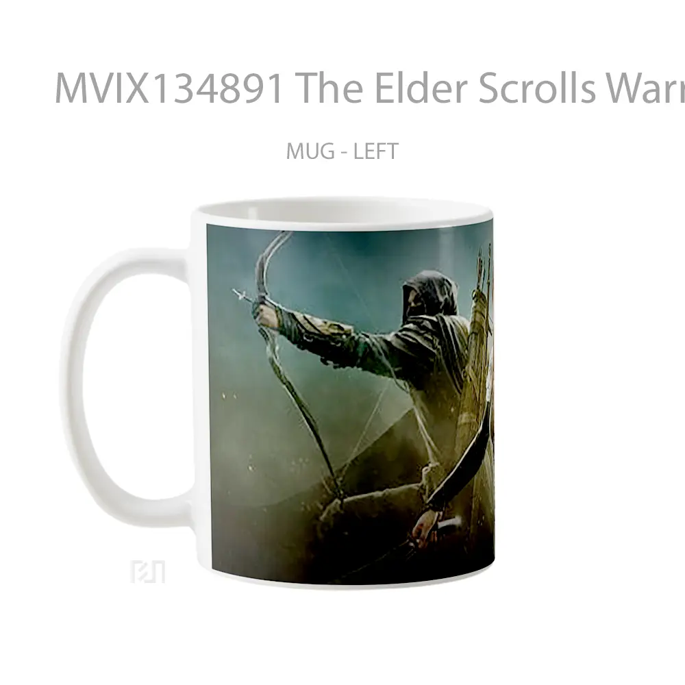 Mug The Elder Scrolls Warriors Gelas Keramik Unik - All-side / Desain