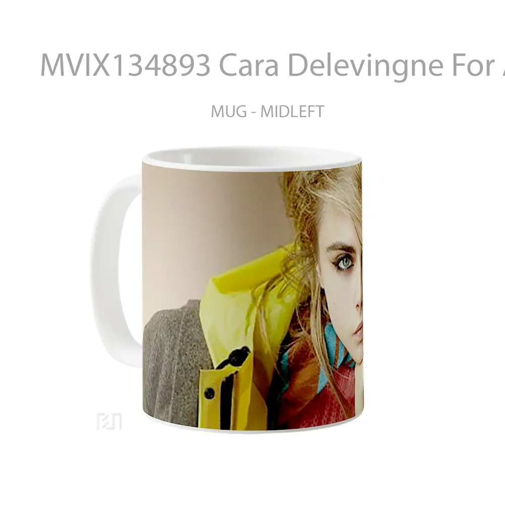 Mug Cara Delevingne For A Magazine Gelas Keramik Unik - All-side / Desain