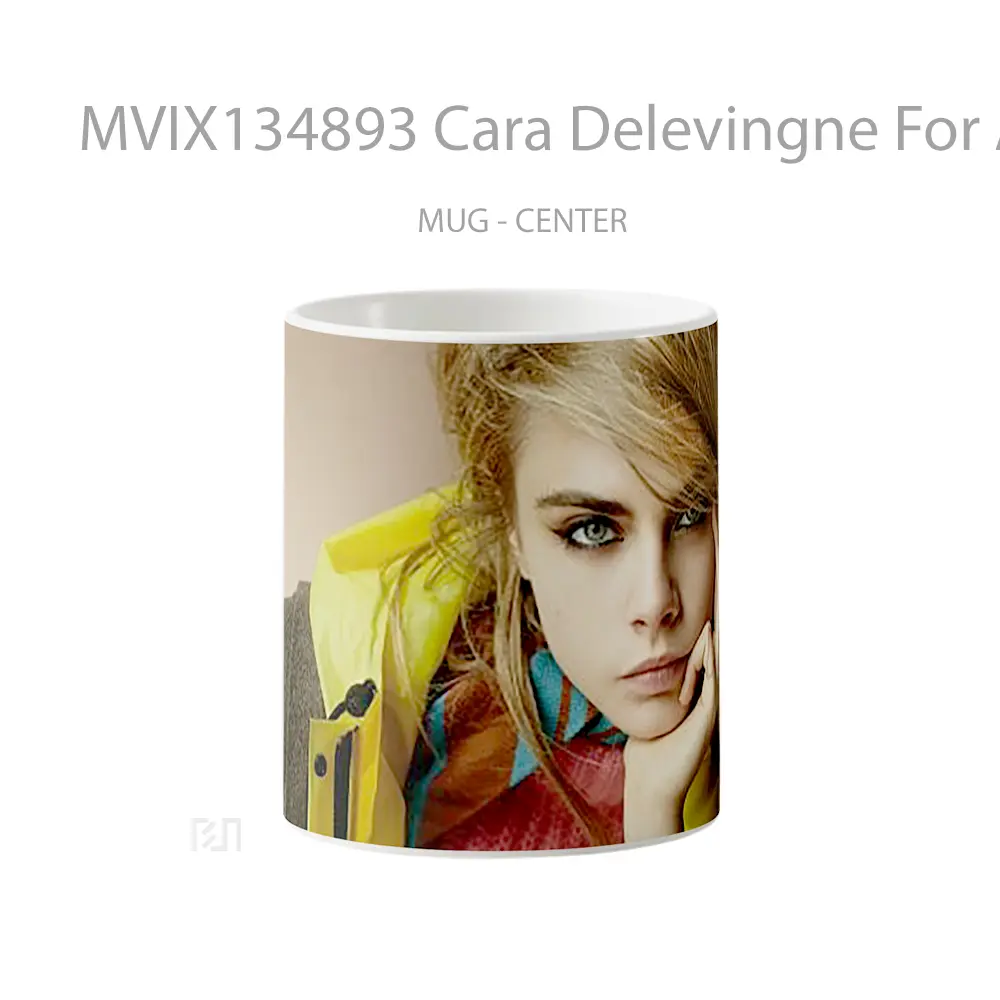 Mug Cara Delevingne For A Magazine Gelas Keramik Unik
