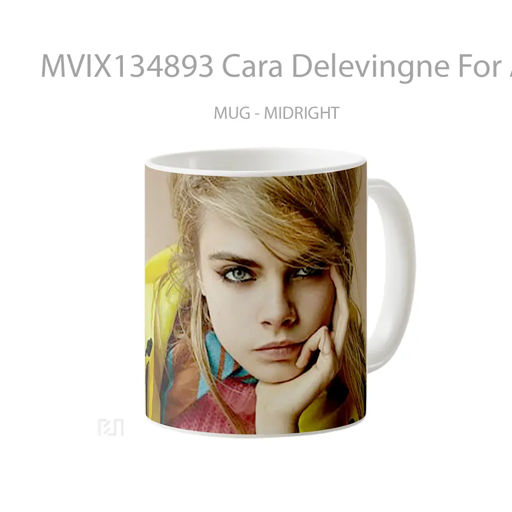 Mug Cara Delevingne For A Magazine Gelas Keramik Unik - All-side / Desain