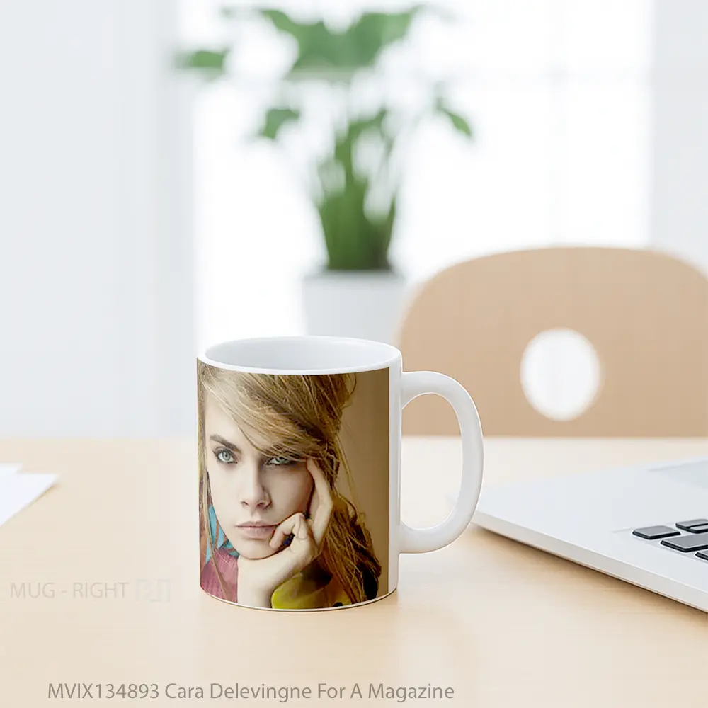 Mug Cara Delevingne For A Magazine Gelas Keramik Unik - All-side / Desain