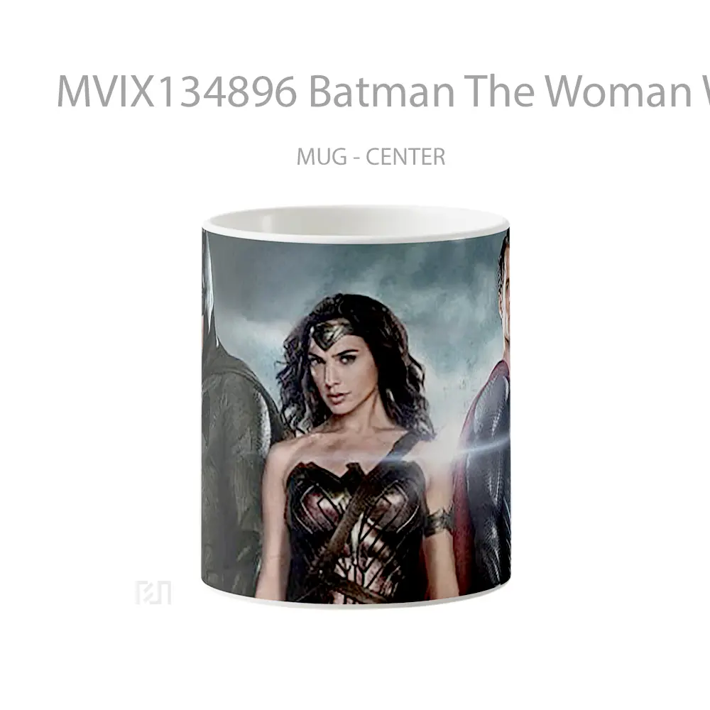 Mug Batman The Woman Wonder And Superman Gelas Superhero