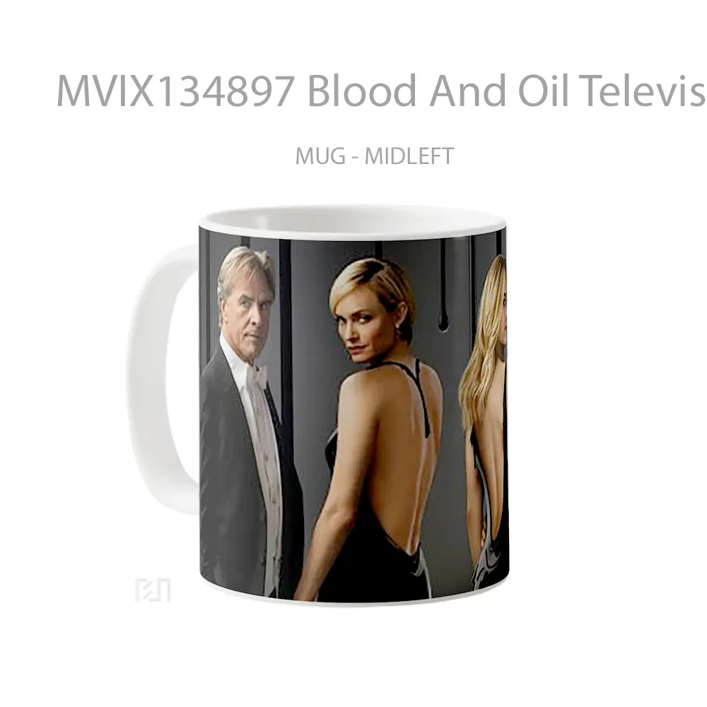 Mug Blood And Oil Television Series Gelas Keramik Unik - All-side / Desain