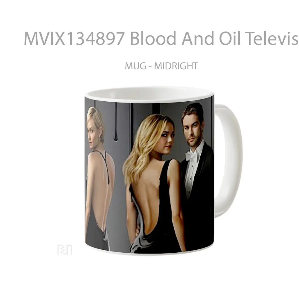 Mug Blood And Oil Television Series Gelas Keramik Unik - All-side / Desain