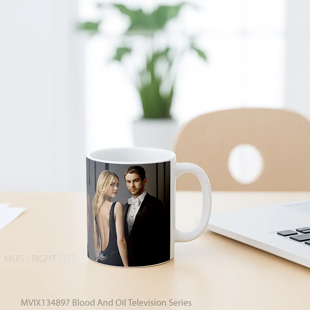 Mug Blood And Oil Television Series Gelas Keramik Unik - All-side / Desain