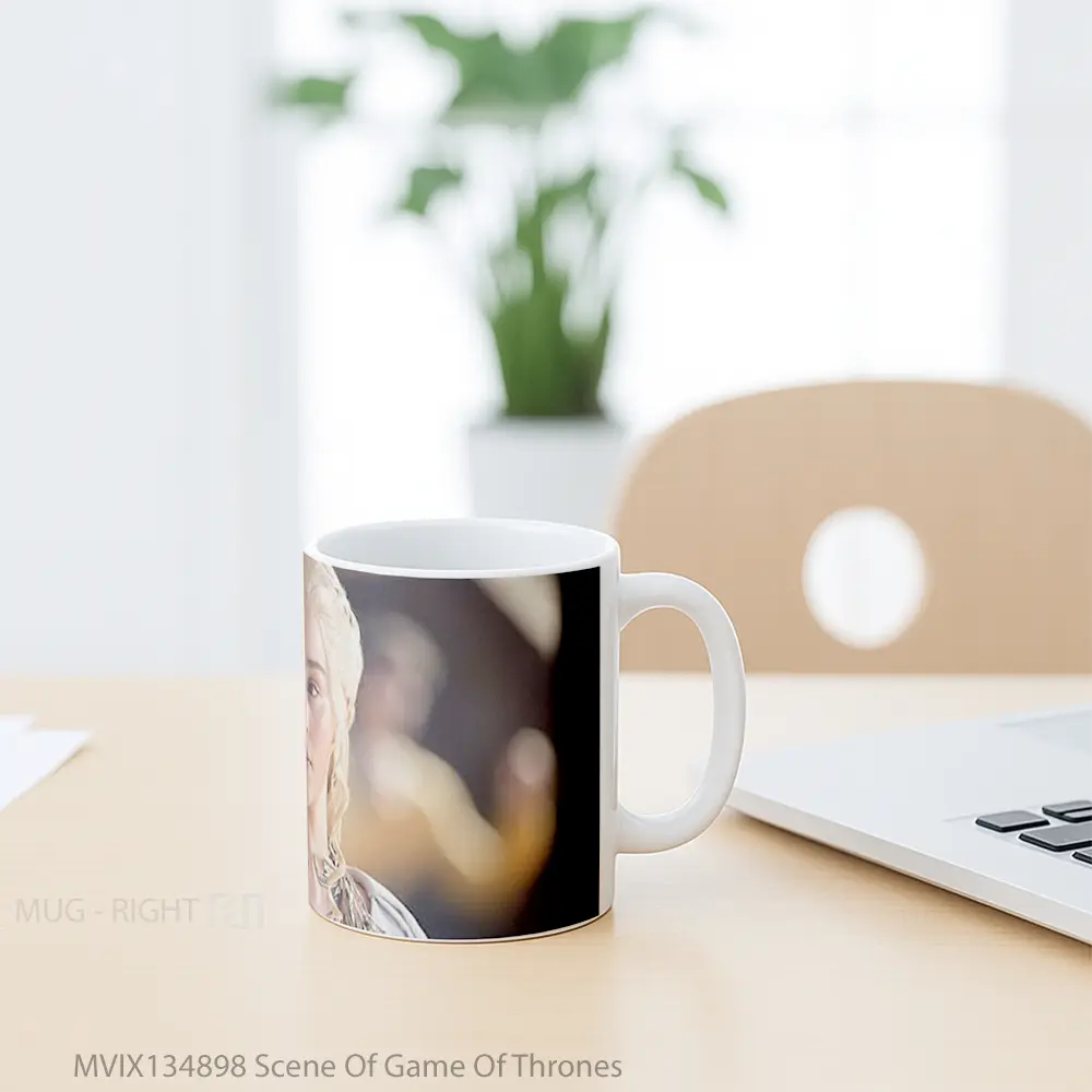 Mug Scene Of Game Of Thrones Cangkir Gamer - All-side / Desain