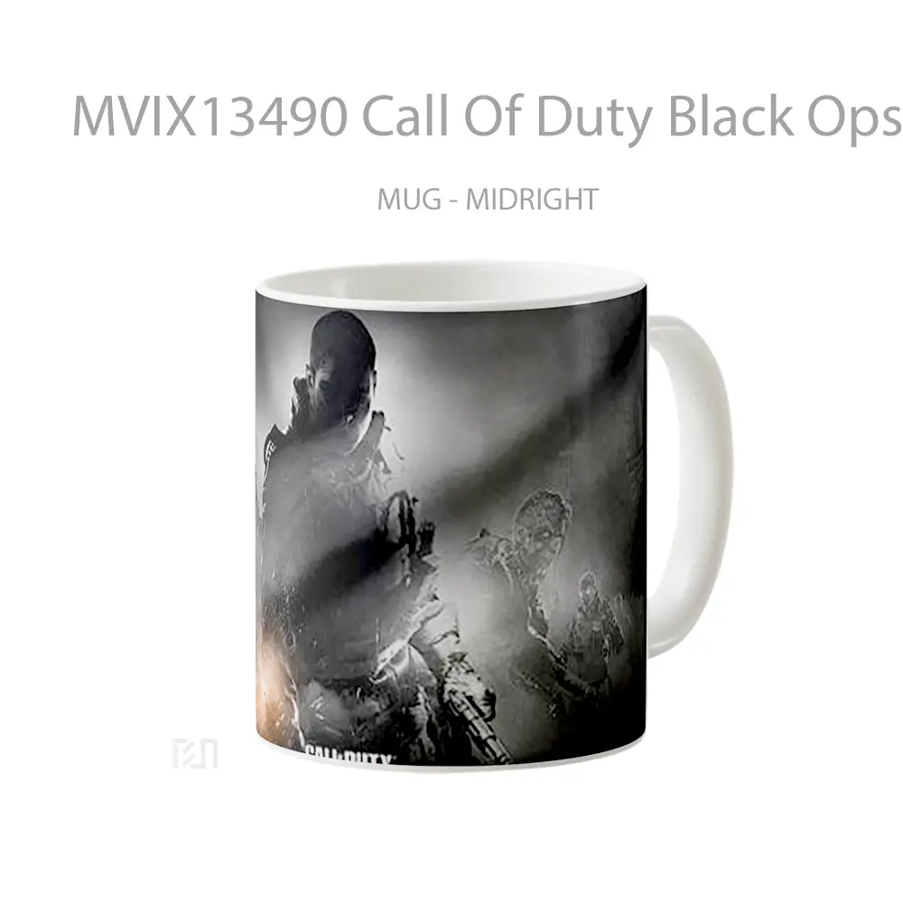 Mug Call Of Duty Black Ops 2 Revolution Cangkir Gamer - All-side / Desain