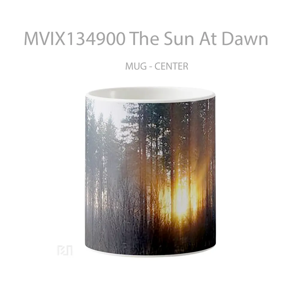 Mug Keramik Premium SNI - Mug The Sun At Dawn Gelas Keramik Unik