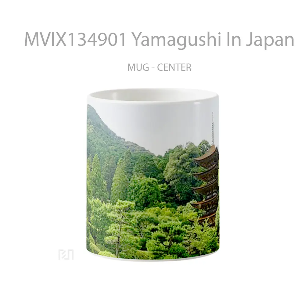 Mug Yamagushi In Japan Gelas Keramik Unik