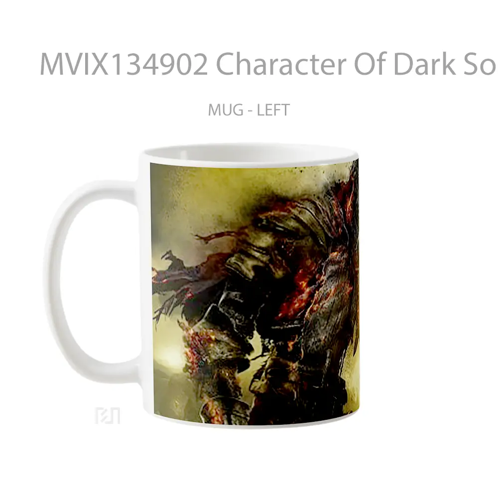 Mug Character Of Dark Souls 3 Gelas Keramik Unik - All-side / Desain