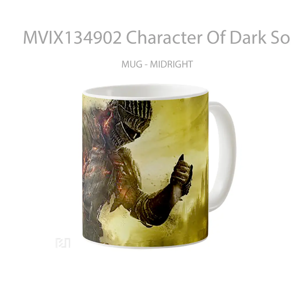 Mug Character Of Dark Souls 3 Gelas Keramik Unik - All-side / Desain