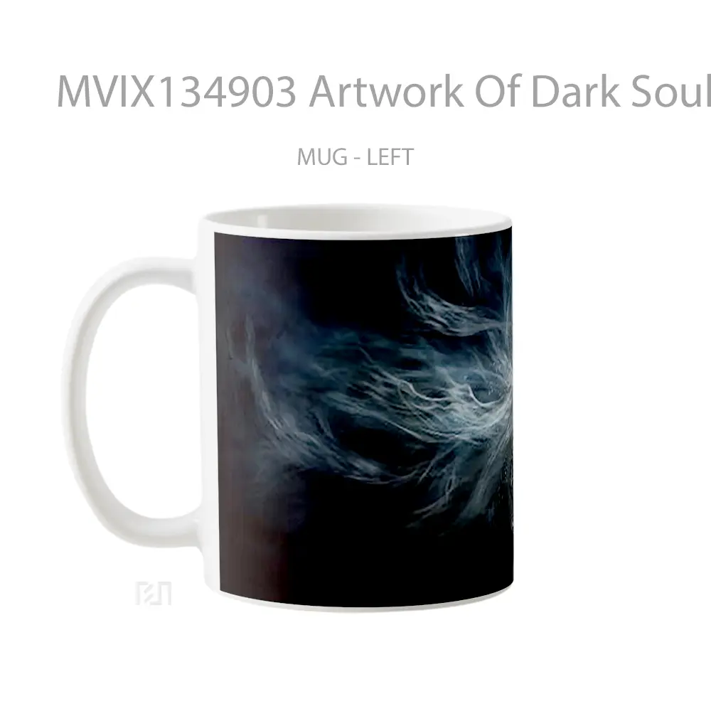 Mug Artwork Of Dark Souls 3 Gelas Seni Modern - All-side / Desain