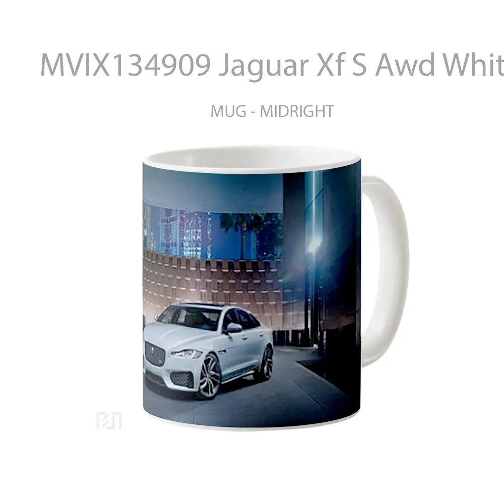 Mug Jaguar Xf S Awd White Gelas Keramik Unik - All-side / Desain