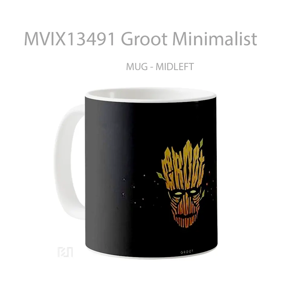 Mug Groot Minimalist Gelas Seni Modern - All-side / Desain