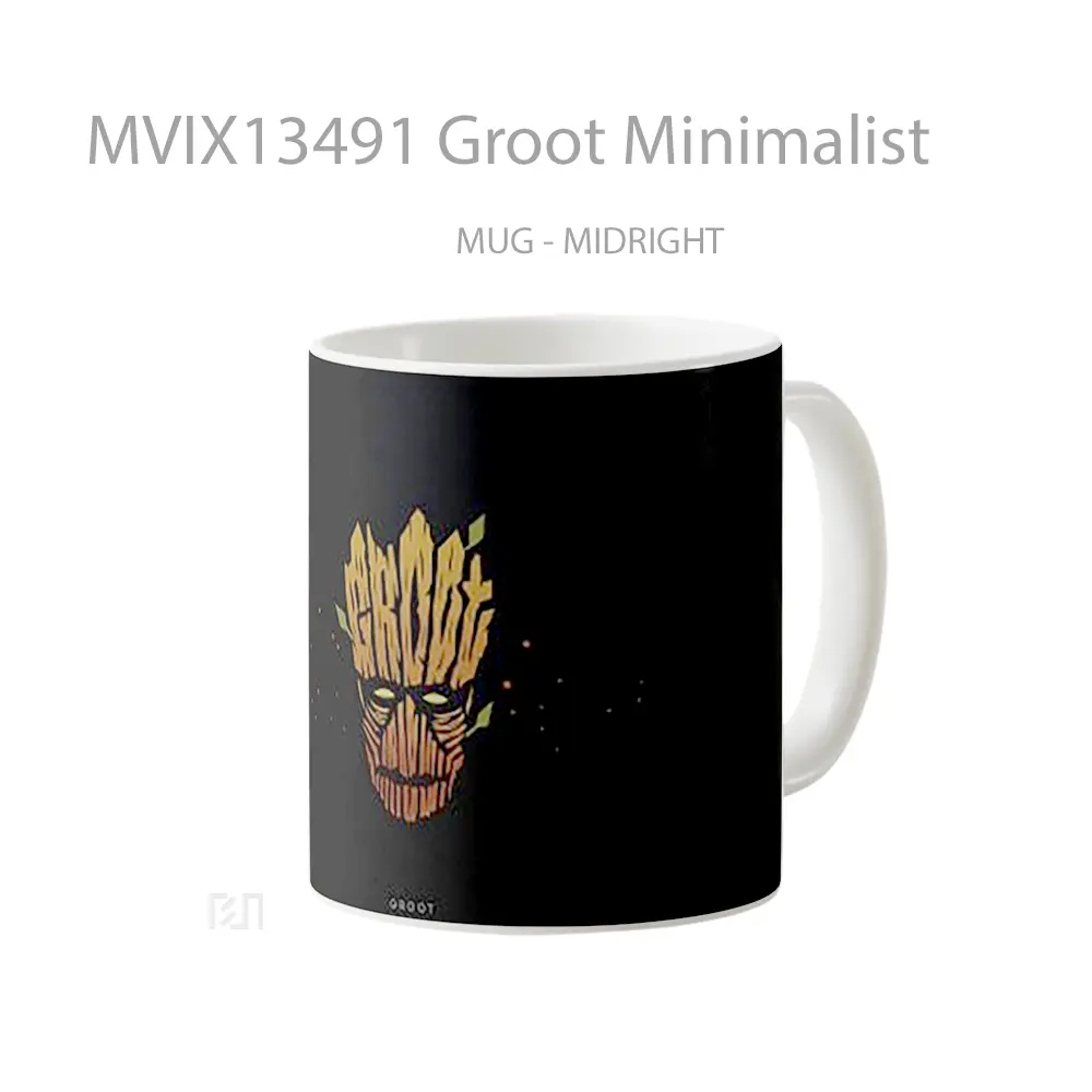 Mug Groot Minimalist Gelas Seni Modern - All-side / Desain