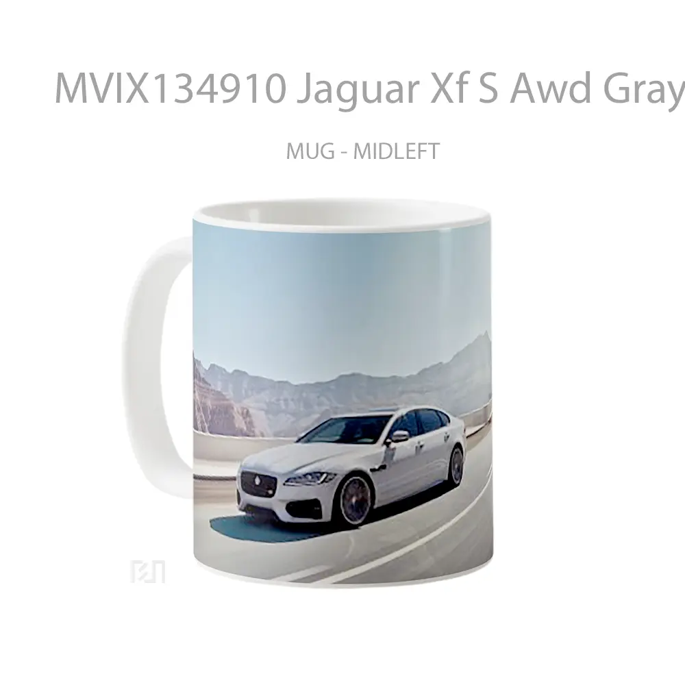 Mug Jaguar Xf S Awd Gray Gelas Keramik Unik - All-side / Desain