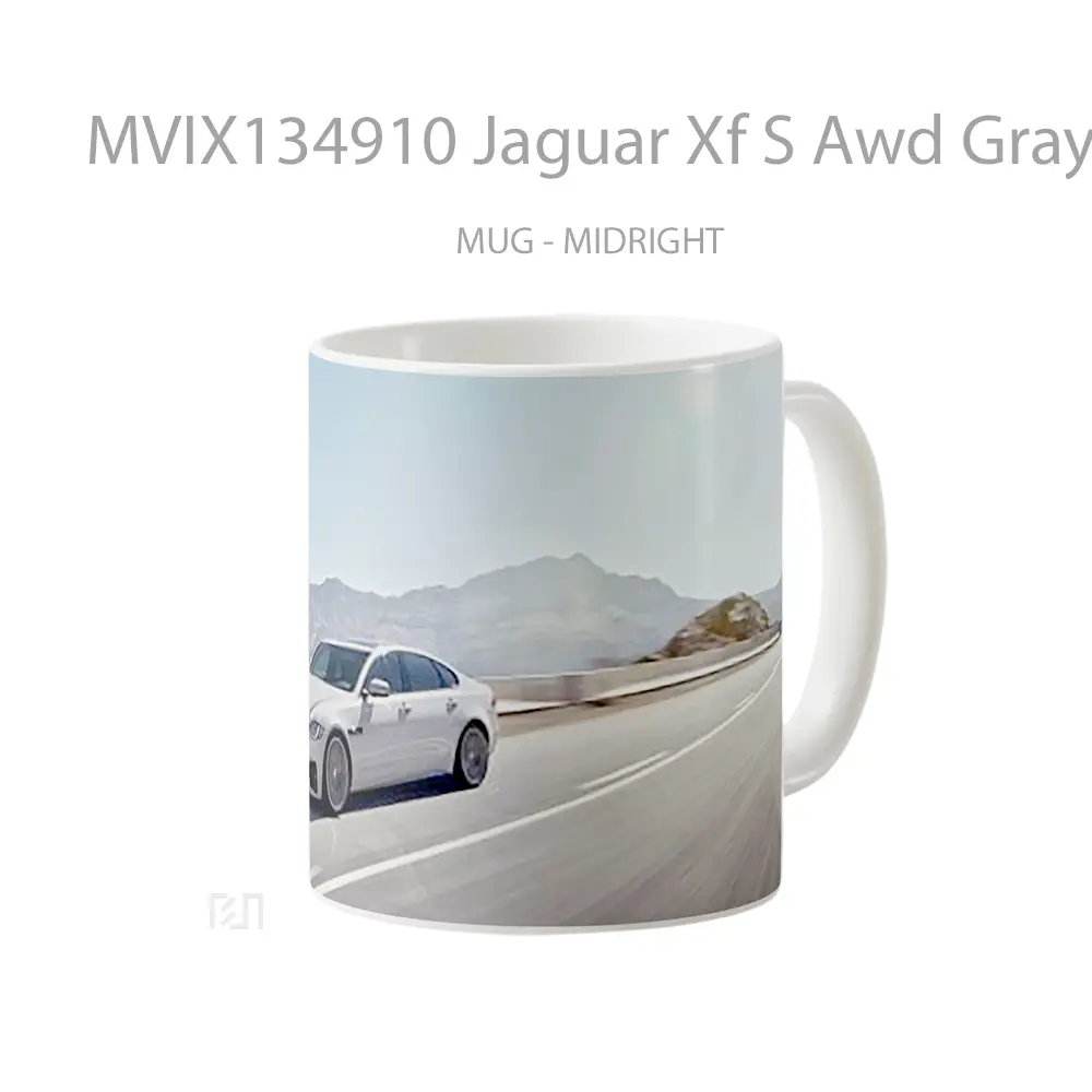 Mug Jaguar Xf S Awd Gray Gelas Keramik Unik - All-side / Desain