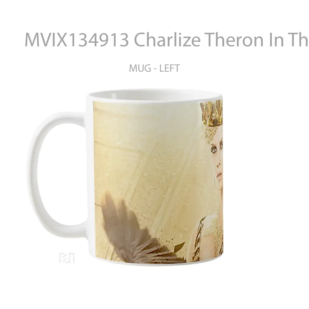 Mug Charlize Theron In The Hunter And The Ice Queen Gelas Keramik Unik - All-side / Desain