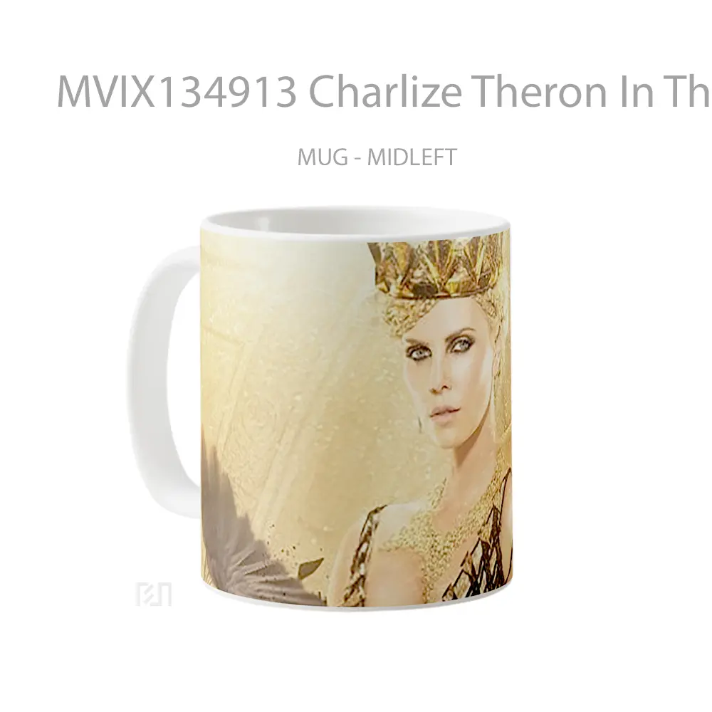 Mug Charlize Theron In The Hunter And The Ice Queen Gelas Keramik Unik - All-side / Desain