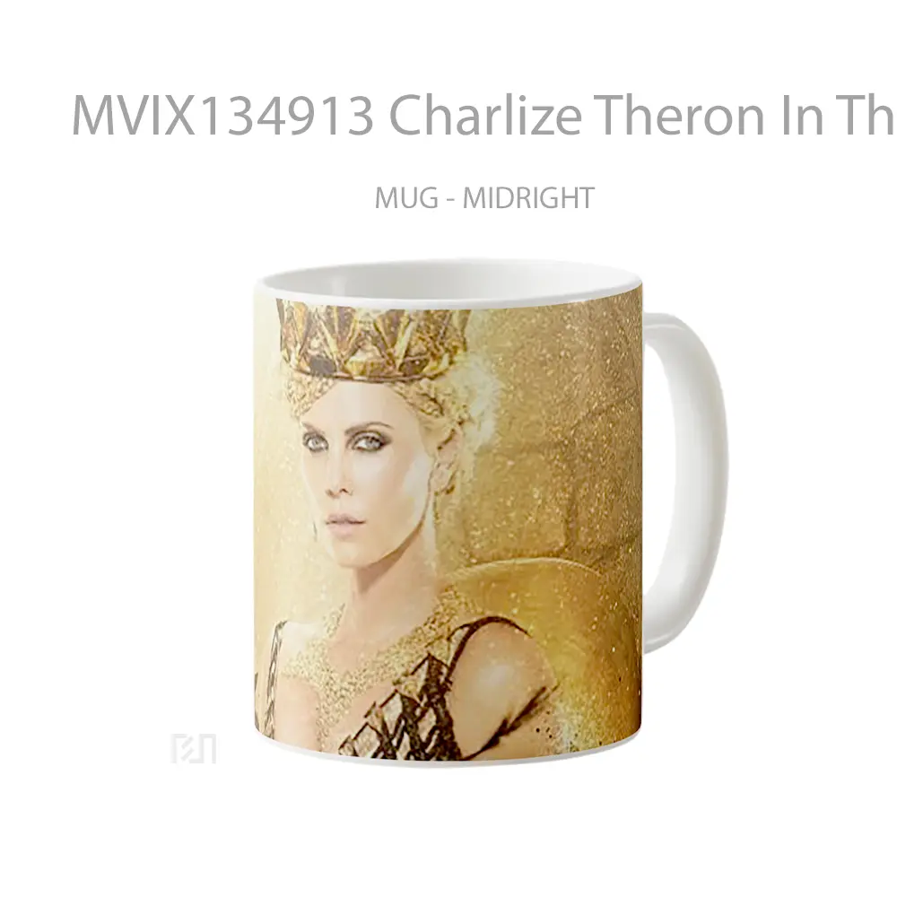 Mug Charlize Theron In The Hunter And The Ice Queen Gelas Keramik Unik - All-side / Desain