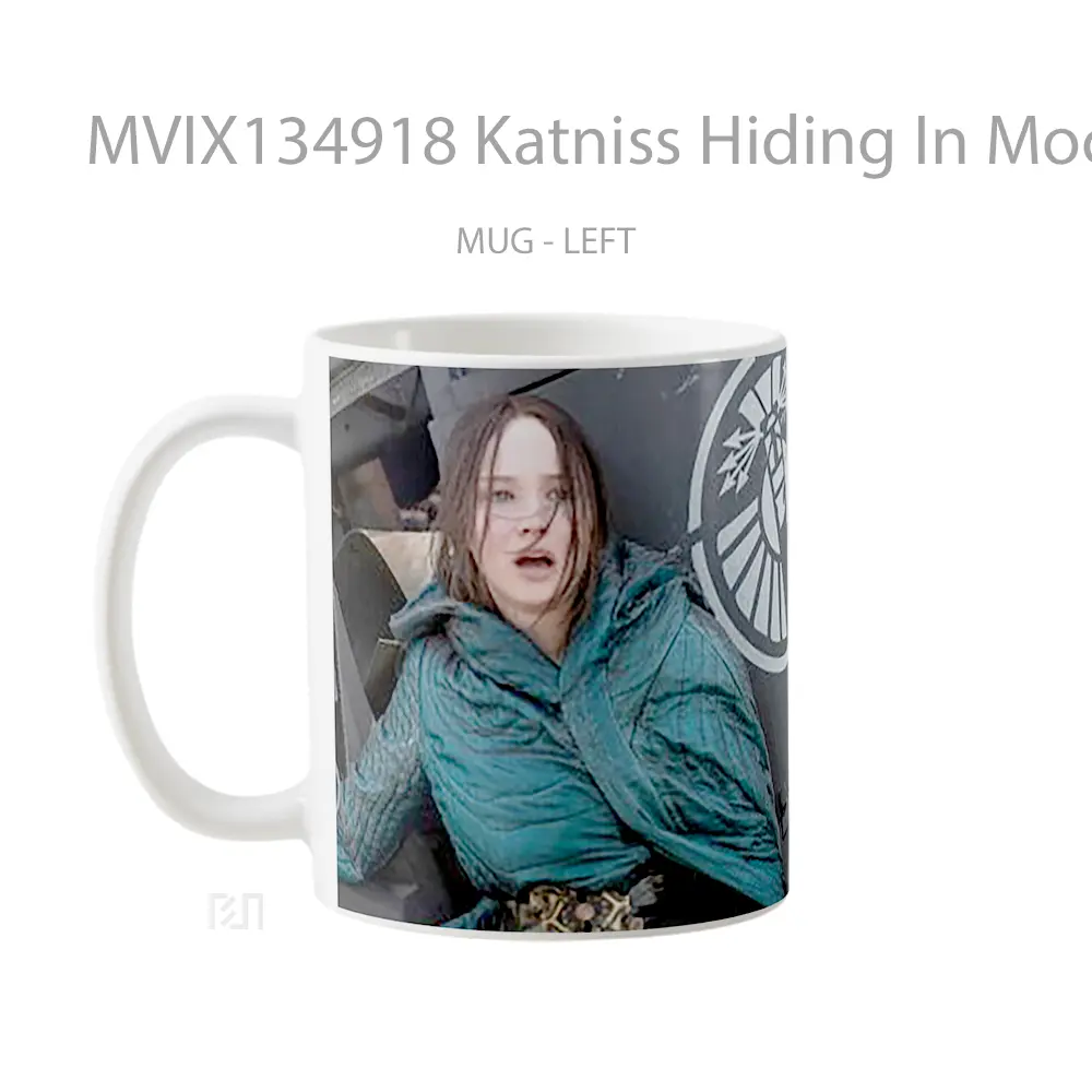 Mug Katniss Hiding In Mockingjay V2 Gelas Keramik Unik - All-side / Desain