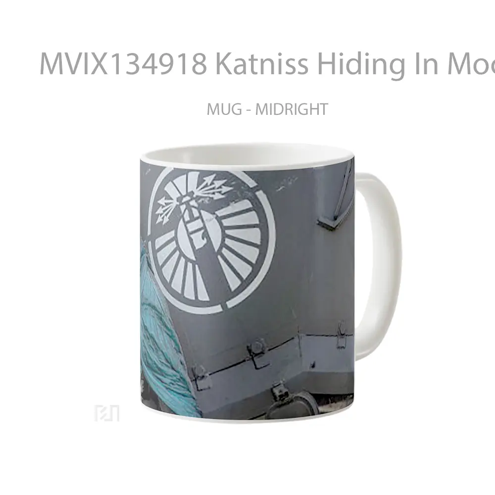 Mug Katniss Hiding In Mockingjay V2 Gelas Keramik Unik - All-side / Desain