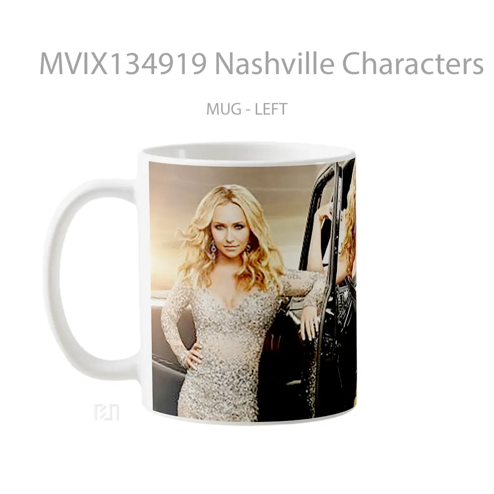 Mug Nashville Characters Gelas Keramik Unik - All-side / Desain