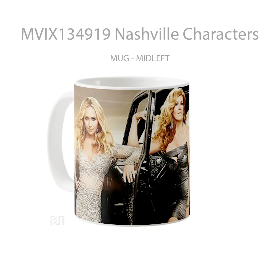 Mug Nashville Characters Gelas Keramik Unik - All-side / Desain