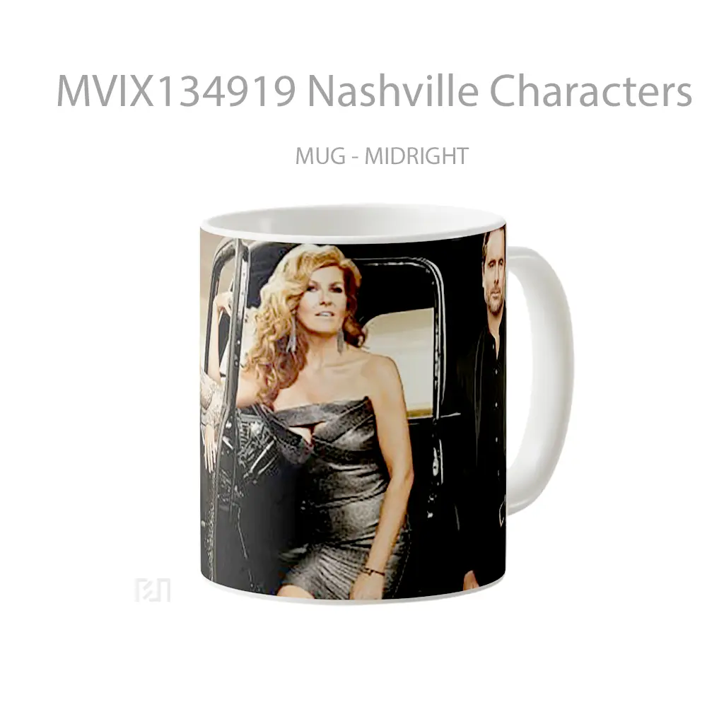 Mug Nashville Characters Gelas Keramik Unik - All-side / Desain