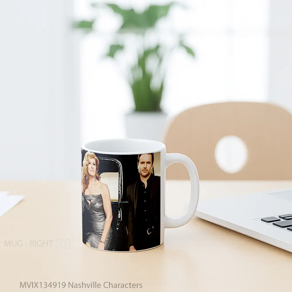 Mug Nashville Characters Gelas Keramik Unik - All-side / Desain