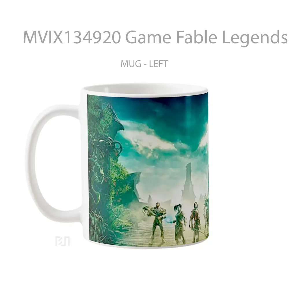 Mug Game Fable Legends Cangkir Gamer - All-side / Desain