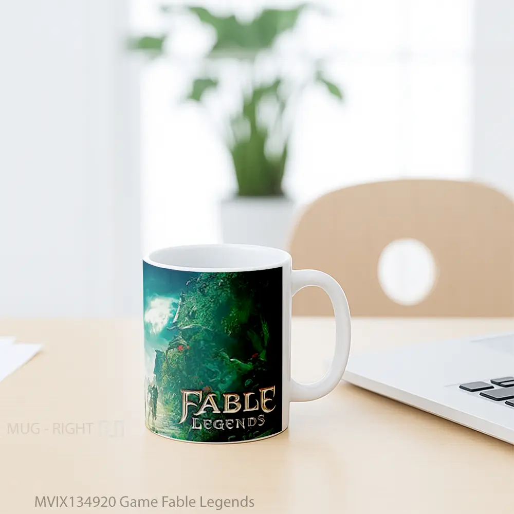 Mug Game Fable Legends Cangkir Gamer - All-side / Desain