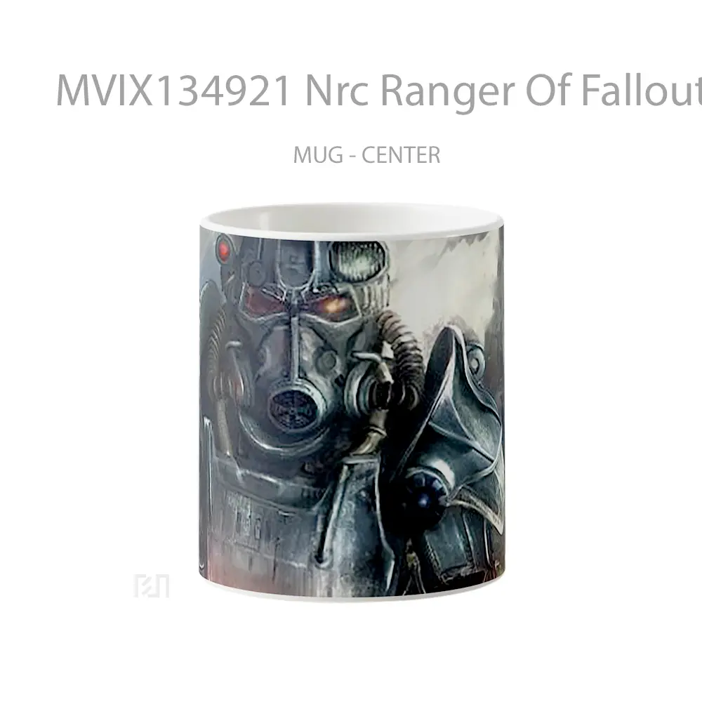 Mug Nrc Ranger Of Fallout 4 Gelas Keramik Unik