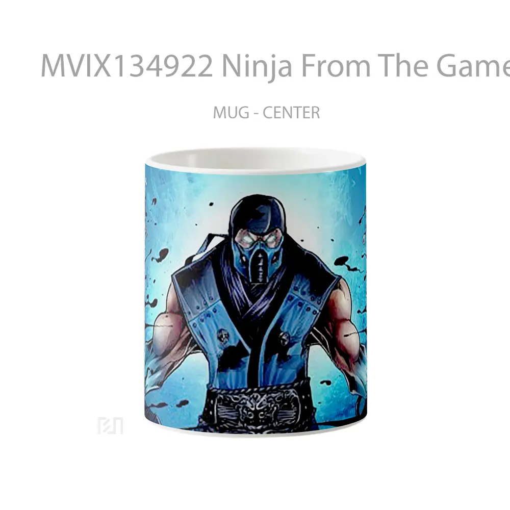 Mug Ninja From The Game Mortal Kombat Cangkir Gamer