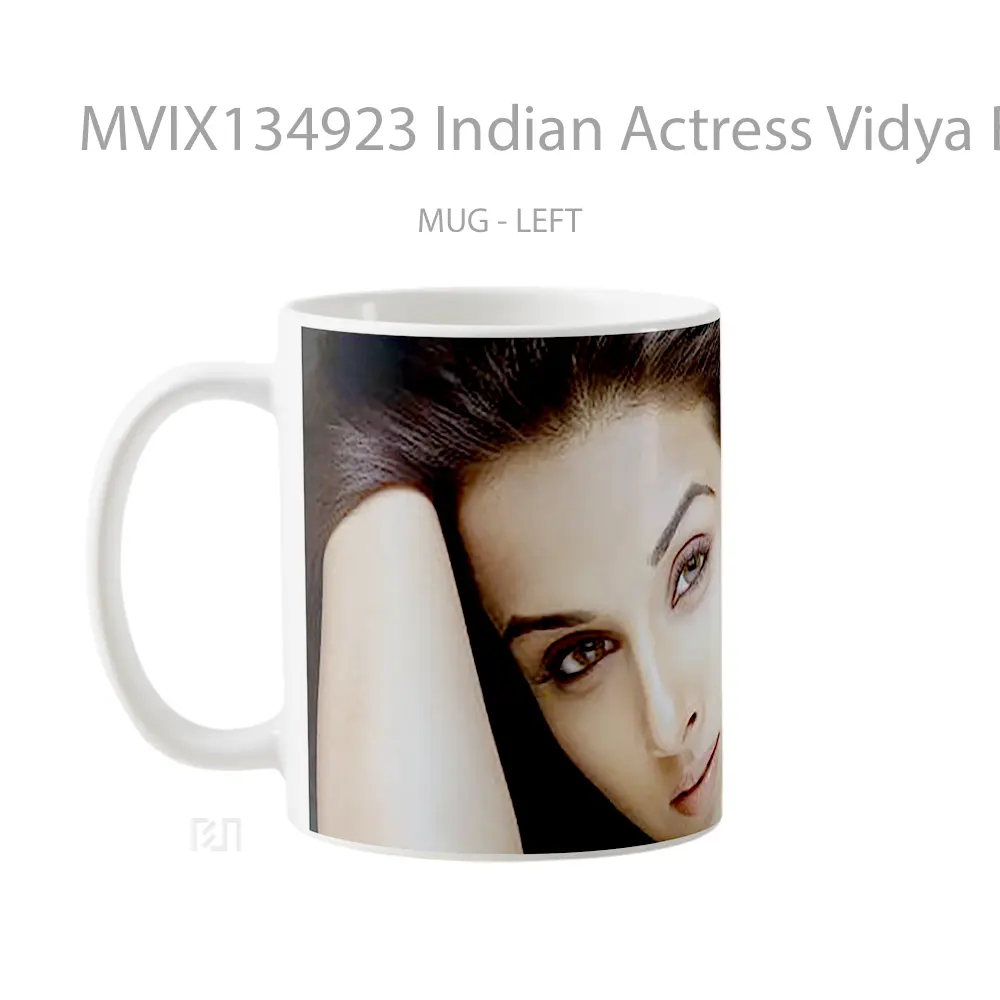 Mug Indian Actress Vidya Balan Gelas Keramik Unik - All-side / Desain