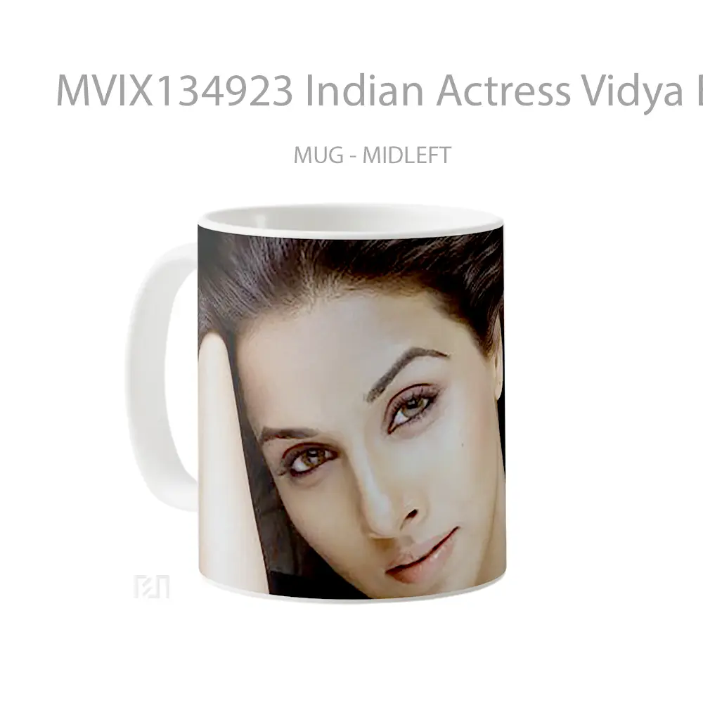 Mug Indian Actress Vidya Balan Gelas Keramik Unik - All-side / Desain