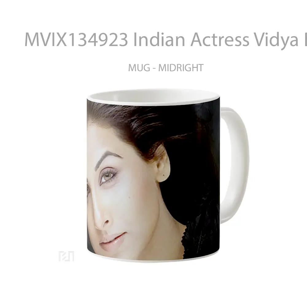 Mug Indian Actress Vidya Balan Gelas Keramik Unik - All-side / Desain